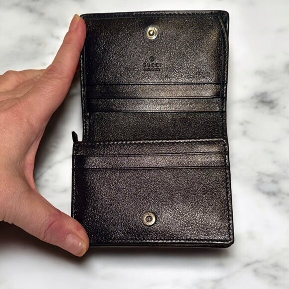 Gucci Pink Canvas Marmont Card Case (NWOT) - Picture 3 of 7